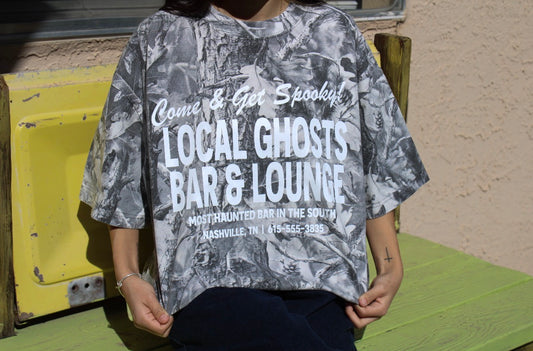 Local Ghosts Bar & Lounge, Spooky Oversized TShirt